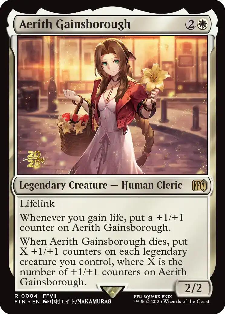 Aerith Gainsborough [FINAL FANTASY Prerelease Promo] | L.A. Mood Comics and Games