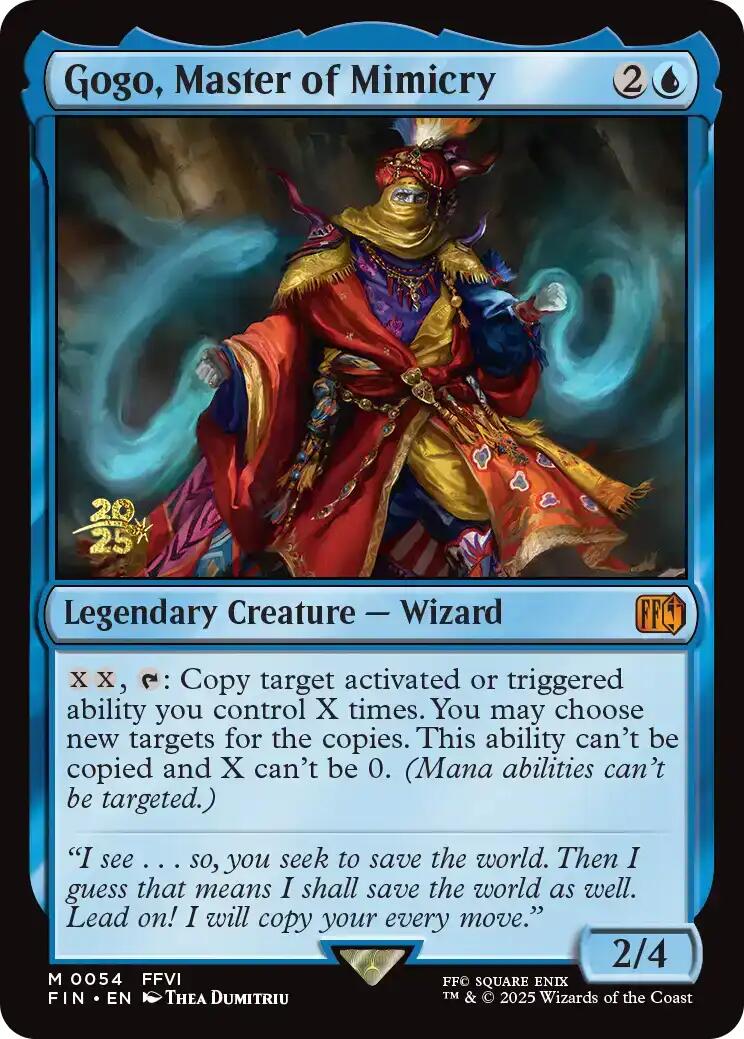 Gogo, Master of Mimicry [FINAL FANTASY Prerelease Promo] | L.A. Mood Comics and Games