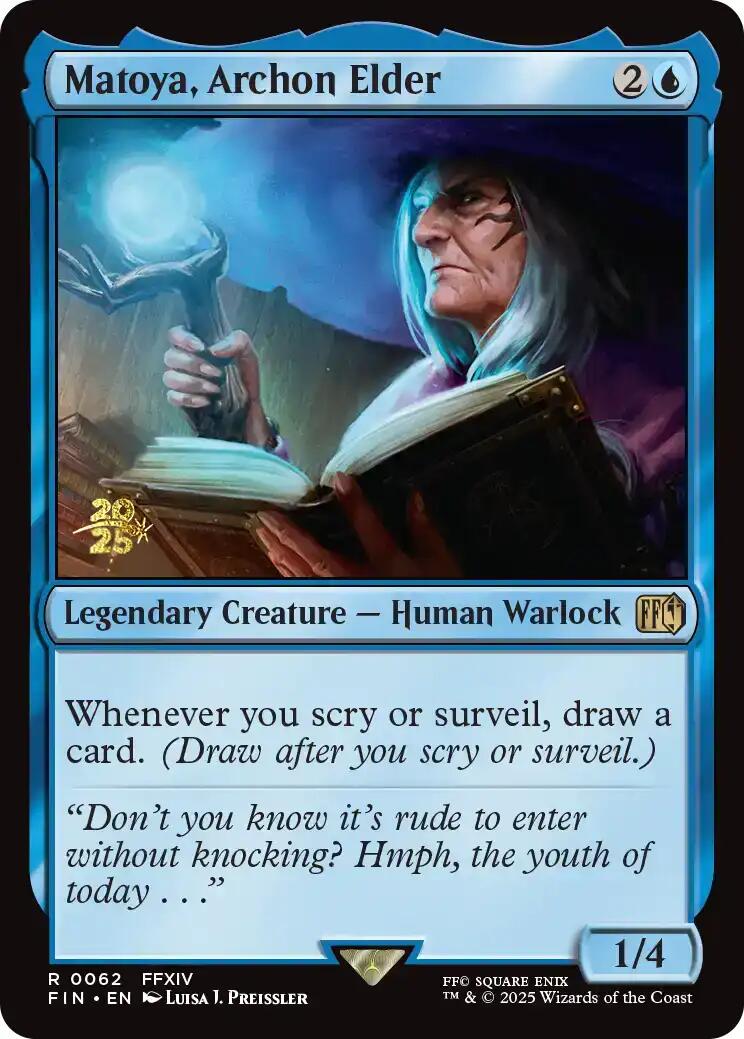 Matoya, Archon Elder [FINAL FANTASY Prerelease Promo] | L.A. Mood Comics and Games