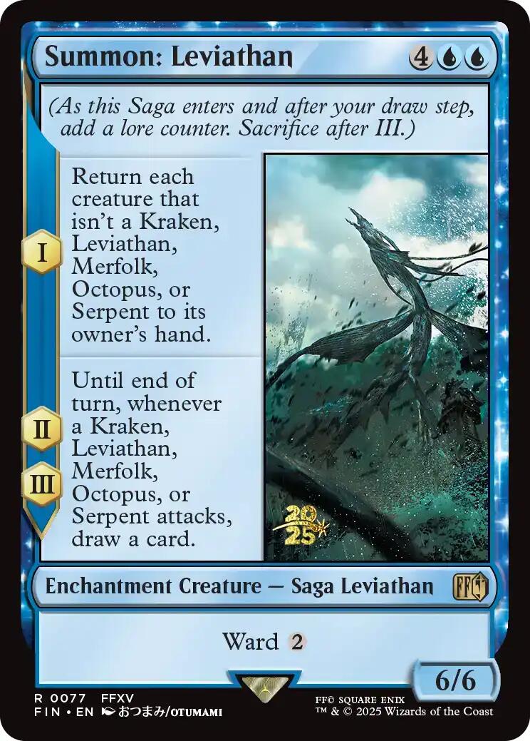 Summon: Leviathan [FINAL FANTASY Prerelease Promo] | L.A. Mood Comics and Games