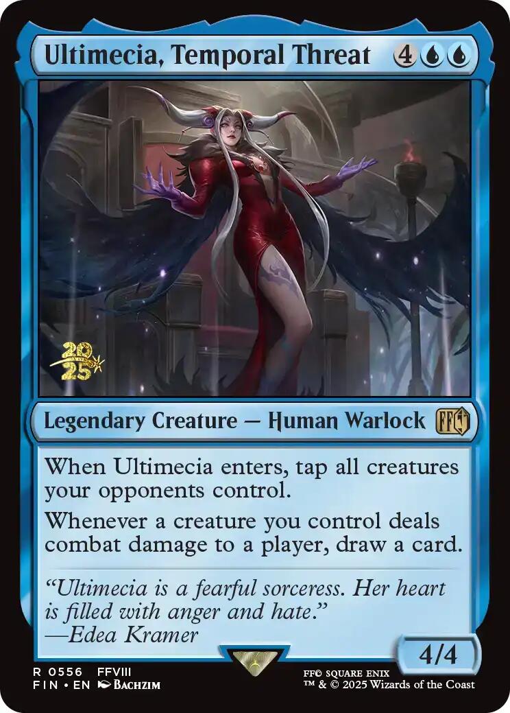 Ultimecia, Temporal Threat [FINAL FANTASY Prerelease Promo] | L.A. Mood Comics and Games