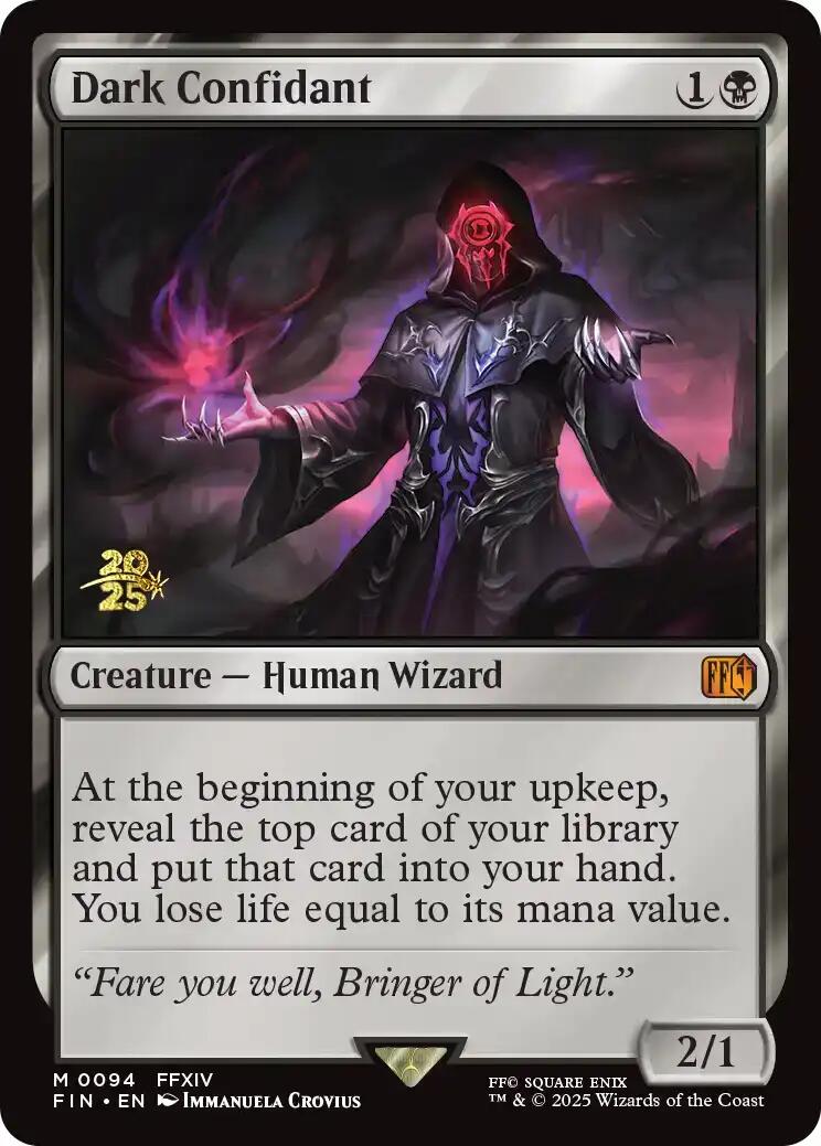 Dark Confidant [FINAL FANTASY Prerelease Promo] | L.A. Mood Comics and Games