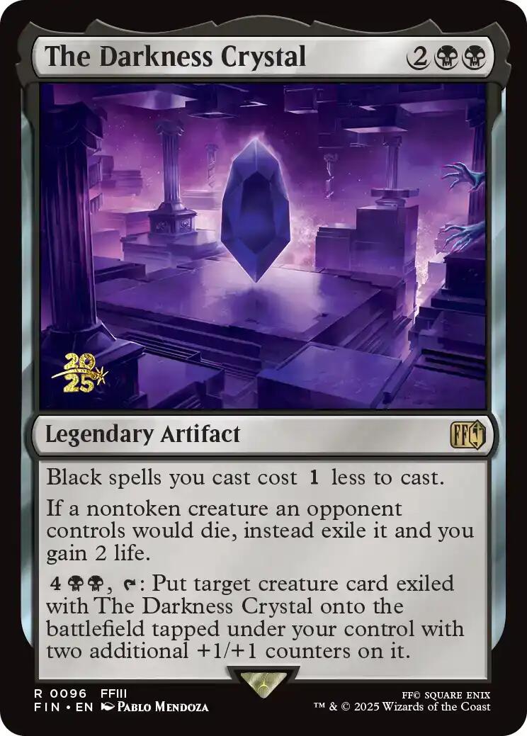 The Darkness Crystal [FINAL FANTASY Prerelease Promo] | L.A. Mood Comics and Games