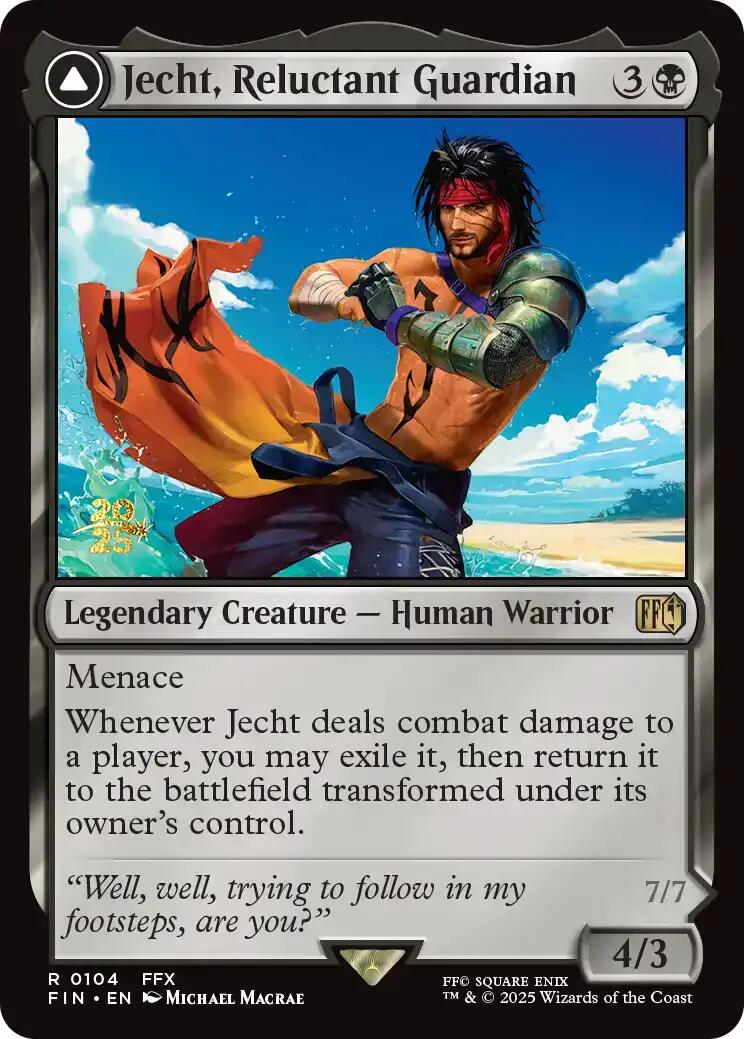 Jecht, Reluctant Guardian // Braska's Final Aeon [FINAL FANTASY Prerelease Promo] | L.A. Mood Comics and Games
