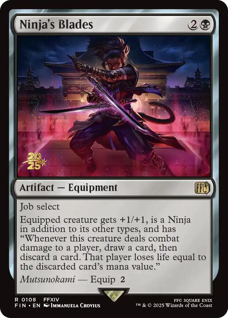 Ninja's Blades [FINAL FANTASY Prerelease Promo] | L.A. Mood Comics and Games