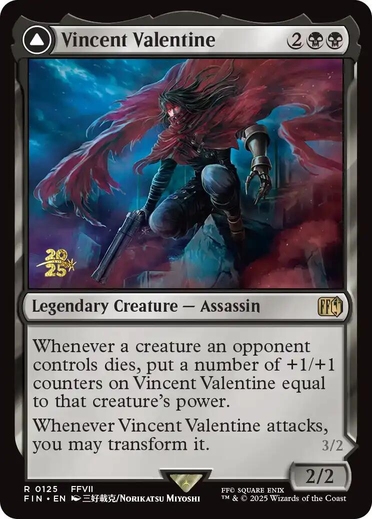 Vincent Valentine // Galian Beast [FINAL FANTASY Prerelease Promo] | L.A. Mood Comics and Games