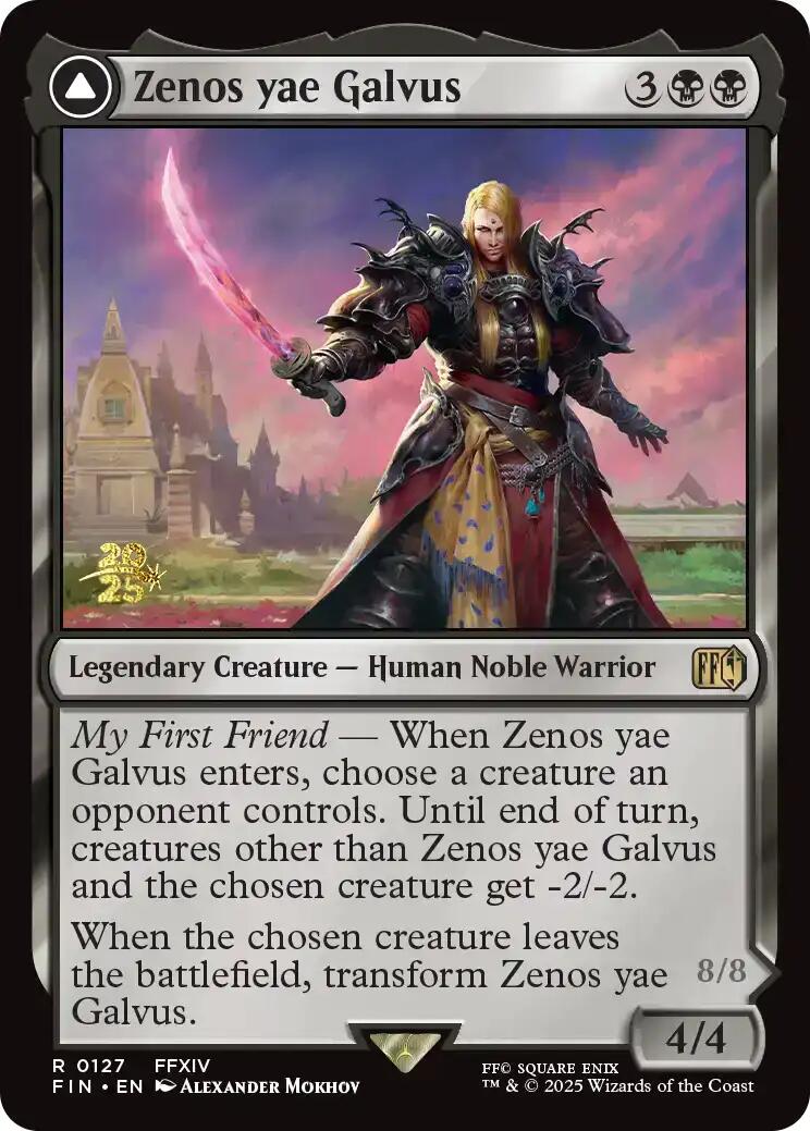 Zenos yae Galvus // Shinryu, Transcendent Rival [FINAL FANTASY Prerelease Promo] | L.A. Mood Comics and Games