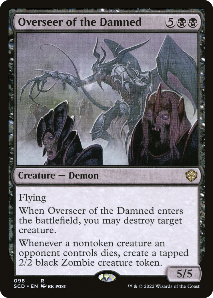 Overseer of the Damned [Starter Commander Decks] | L.A. Mood Comics and Games