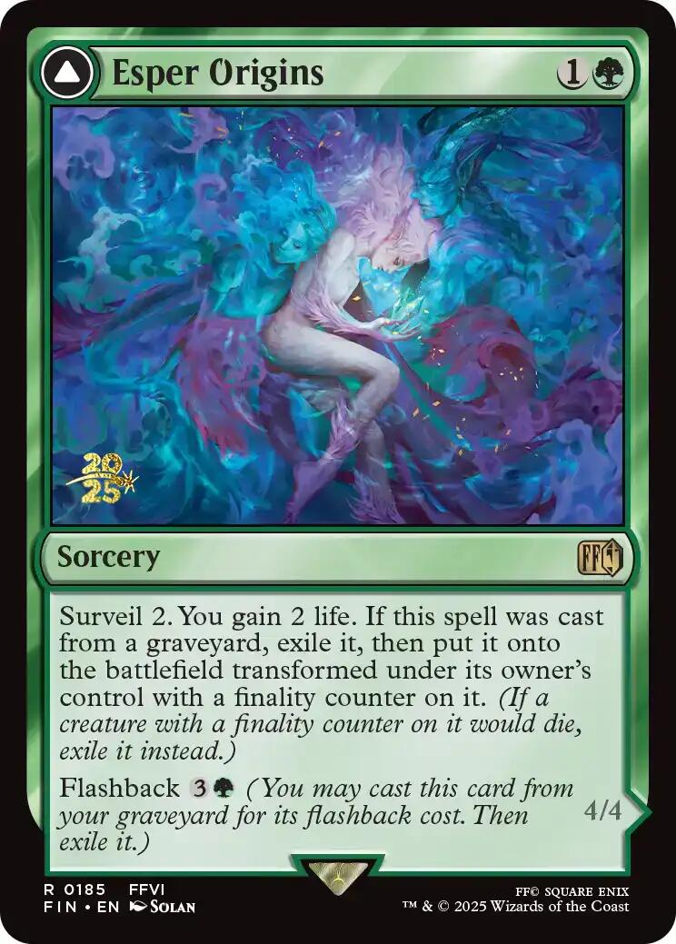 Esper Origins // Summon: Esper Maduin [FINAL FANTASY Prerelease Promo] | L.A. Mood Comics and Games