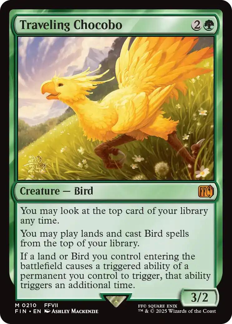 Traveling Chocobo [FINAL FANTASY Prerelease Promo] | L.A. Mood Comics and Games