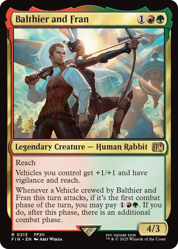 Balthier and Fran [FINAL FANTASY Prerelease Promo] | L.A. Mood Comics and Games