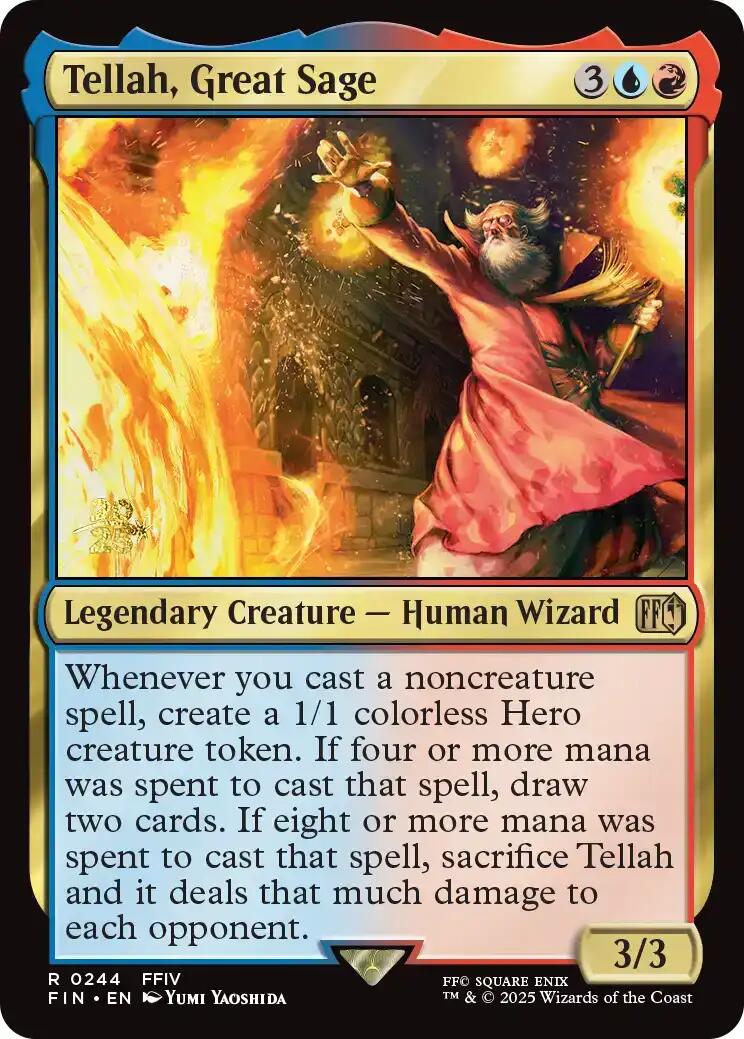 Tellah, Great Sage [FINAL FANTASY Prerelease Promo] | L.A. Mood Comics and Games