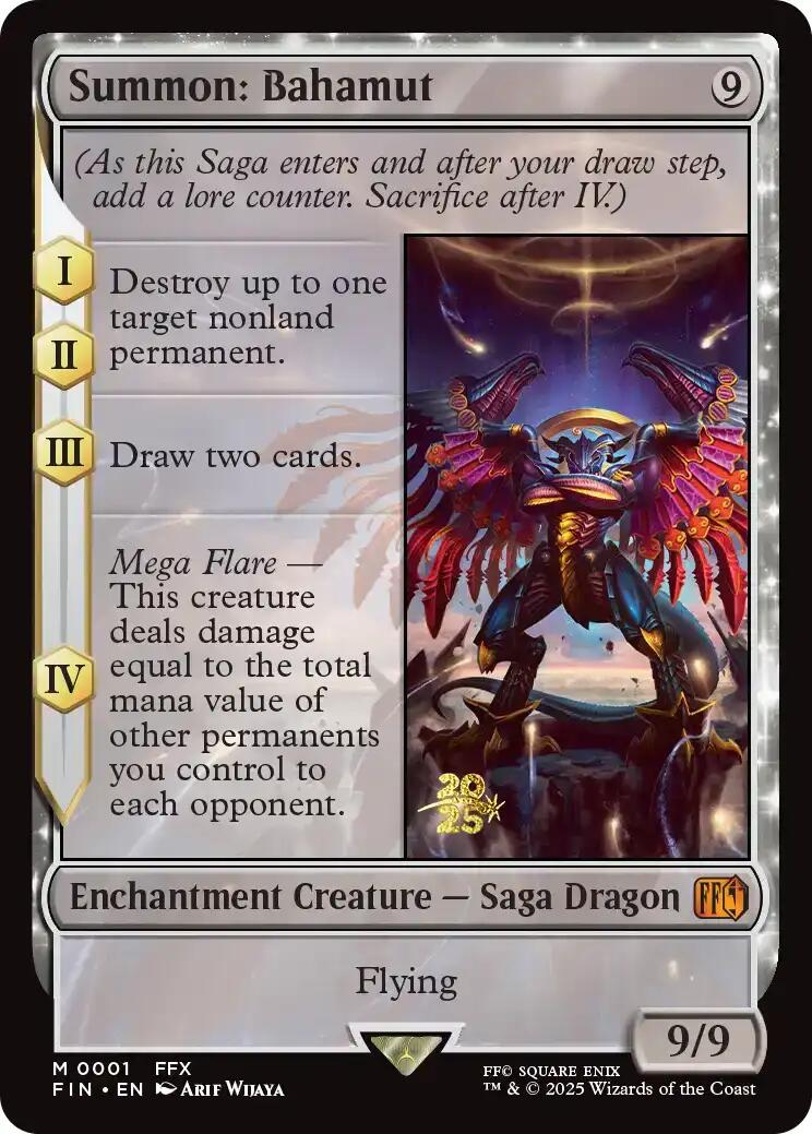 Summon: Bahamut [FINAL FANTASY Prerelease Promo] | L.A. Mood Comics and Games