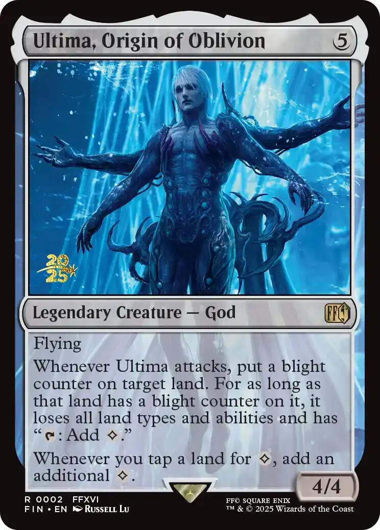 Ultima, Origin of Oblivion [FINAL FANTASY Prerelease Promo] | L.A. Mood Comics and Games