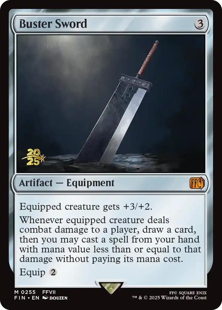 Buster Sword [FINAL FANTASY Prerelease Promo] | L.A. Mood Comics and Games