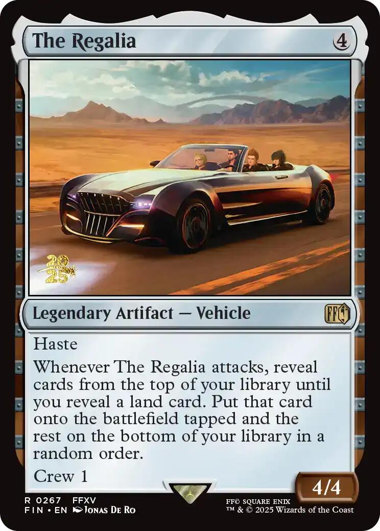 The Regalia [FINAL FANTASY Prerelease Promo] | L.A. Mood Comics and Games