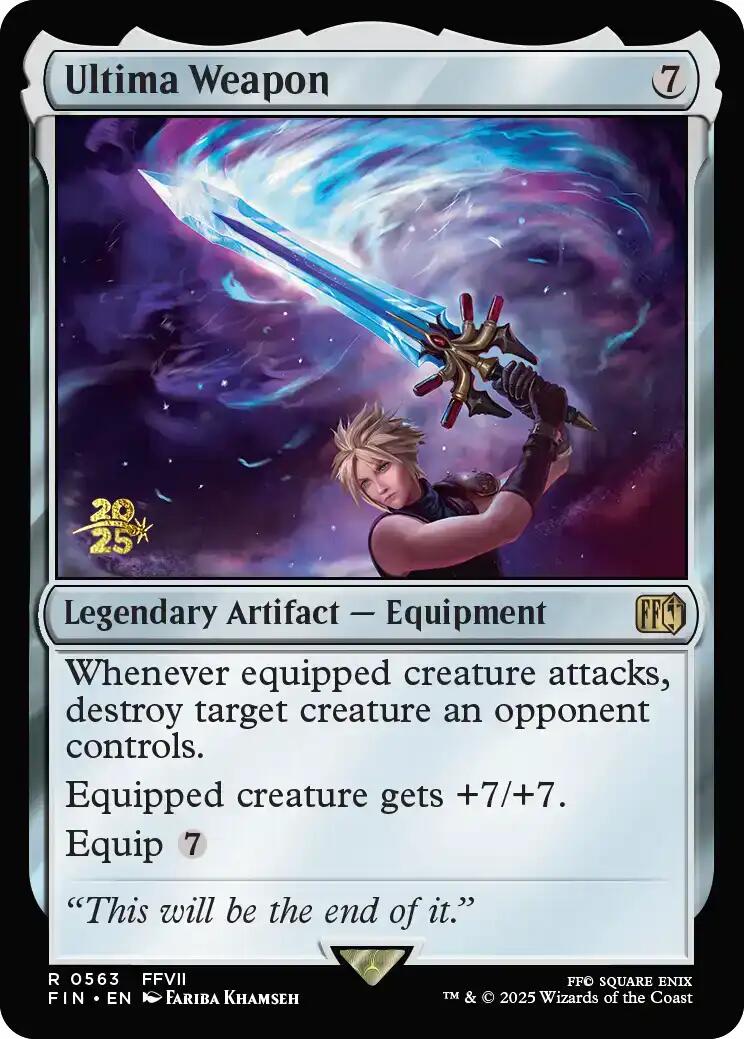 Ultima Weapon [FINAL FANTASY Prerelease Promo] | L.A. Mood Comics and Games