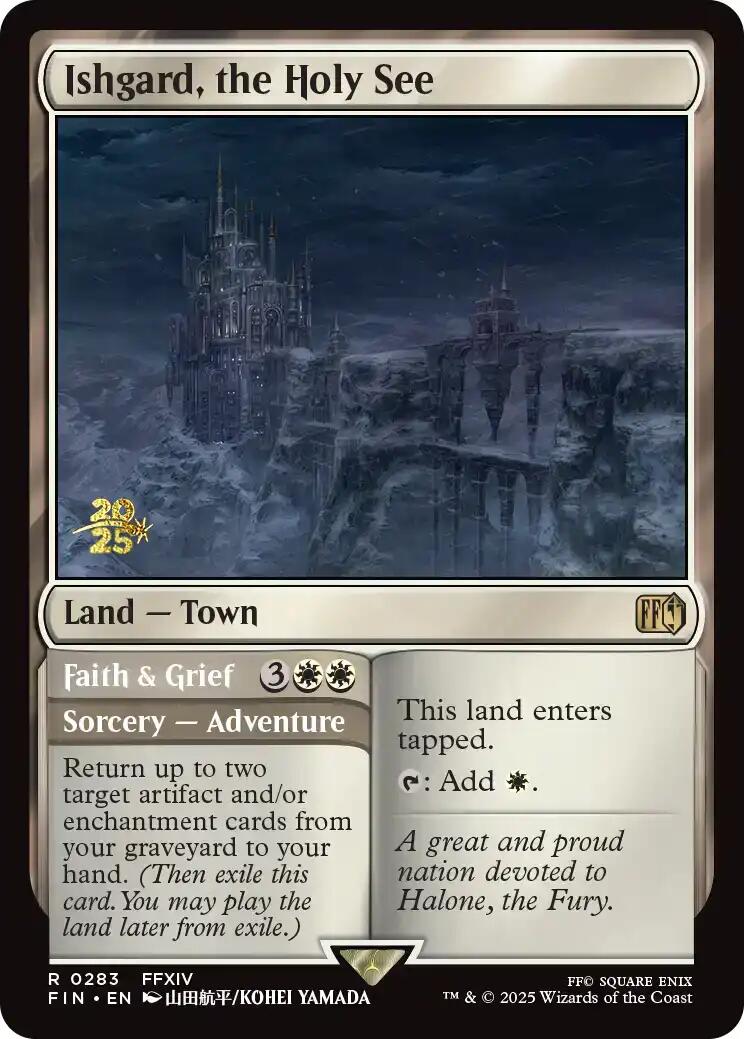 Ishgard, the Holy See [FINAL FANTASY Prerelease Promo] | L.A. Mood Comics and Games