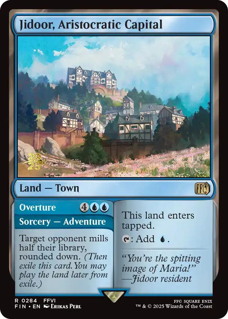 Jidoor, Aristocratic Capital [FINAL FANTASY Prerelease Promo] | L.A. Mood Comics and Games