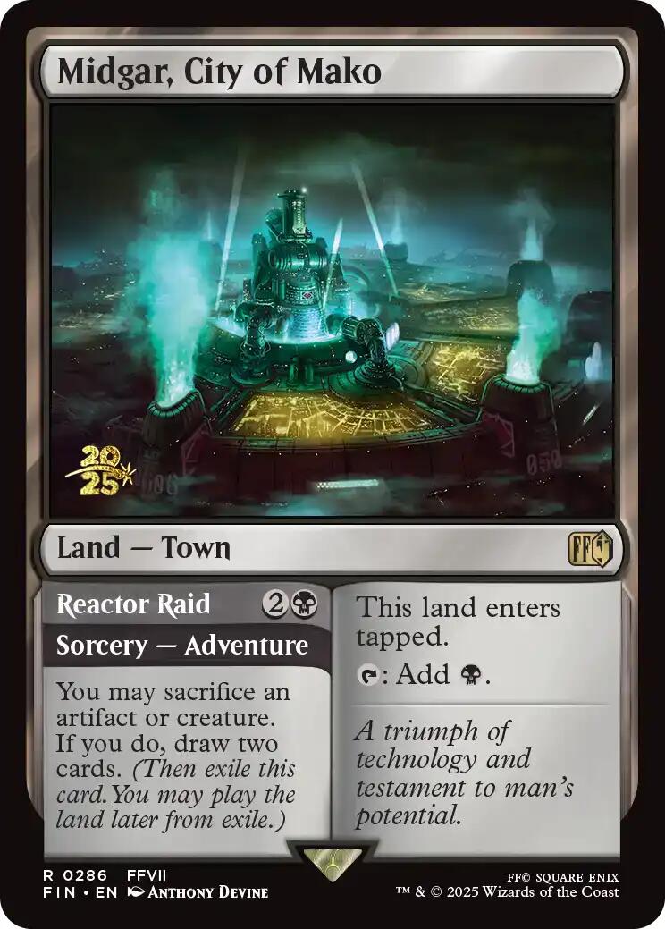 Midgar, City of Mako [FINAL FANTASY Prerelease Promo] | L.A. Mood Comics and Games