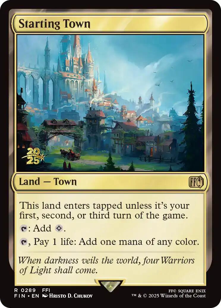 Starting Town [FINAL FANTASY Prerelease Promo] | L.A. Mood Comics and Games