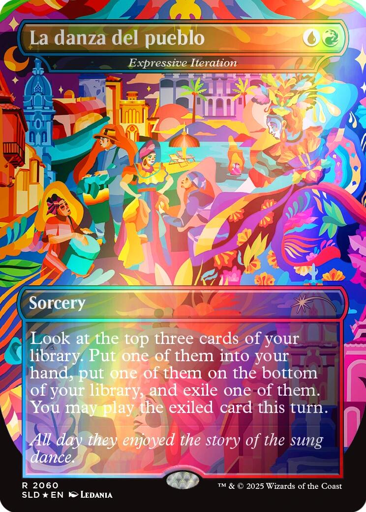 La danza del pueblo - Expressive Iteration (Rainbow Foil) [Secret Lair Drop Series] | L.A. Mood Comics and Games