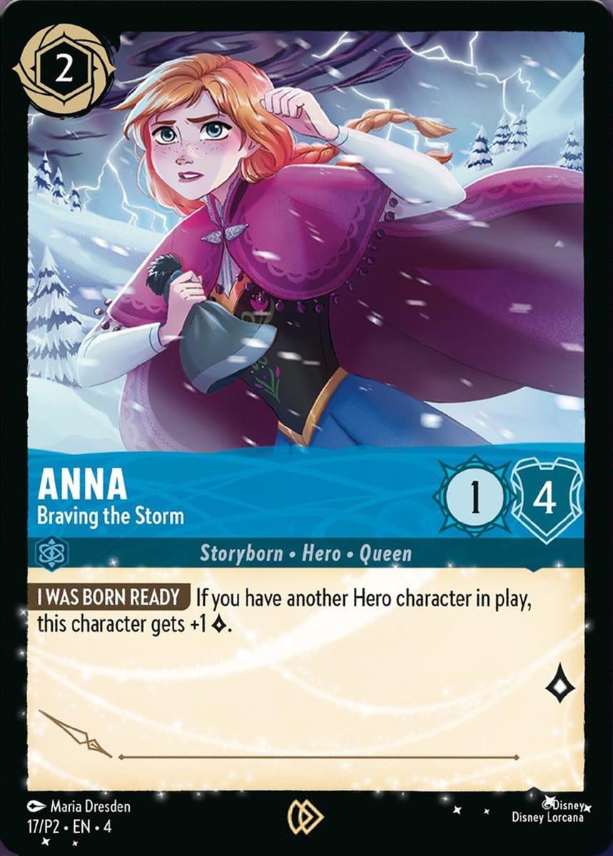 Anna - Braving the Storm (17/P2) [Promo Cards] | L.A. Mood Comics and Games