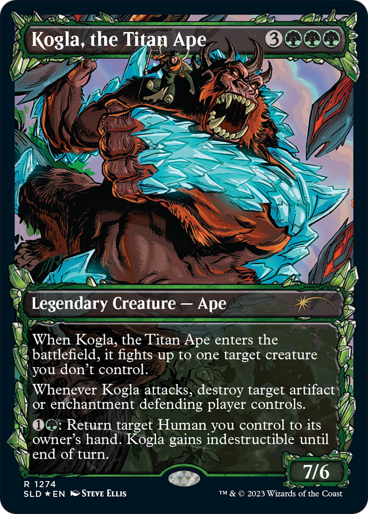 Kogla, the Titan Ape (Halo Foil) [Secret Lair Drop Series] | L.A. Mood Comics and Games