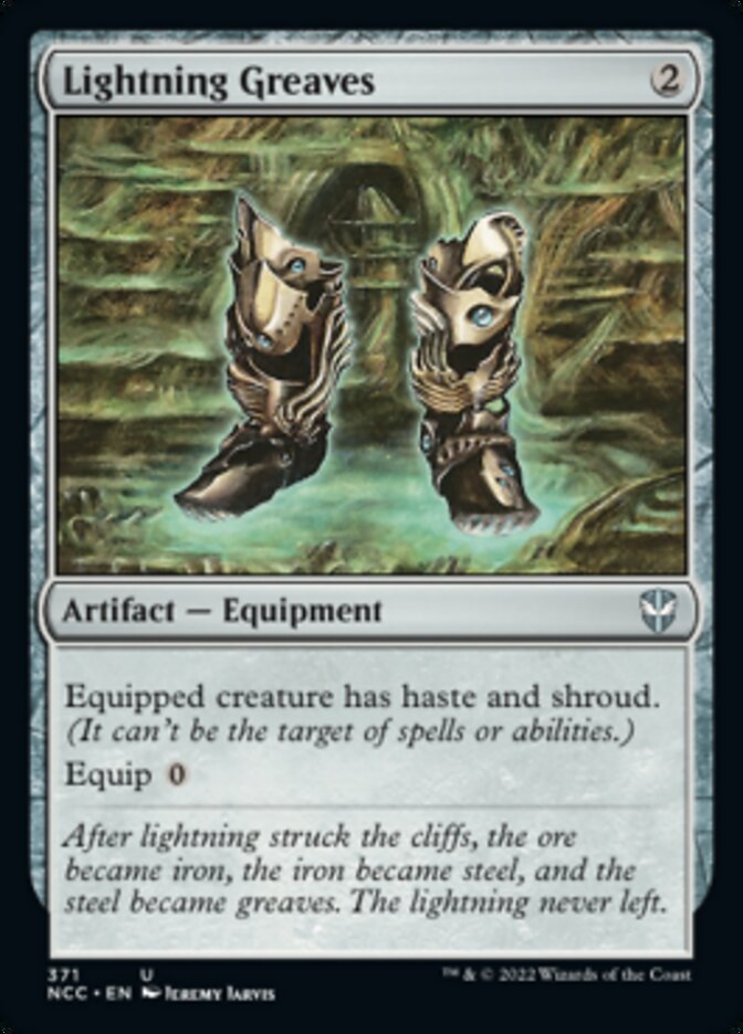 Lightning Greaves [Streets of New Capenna Commander] | L.A. Mood Comics and Games