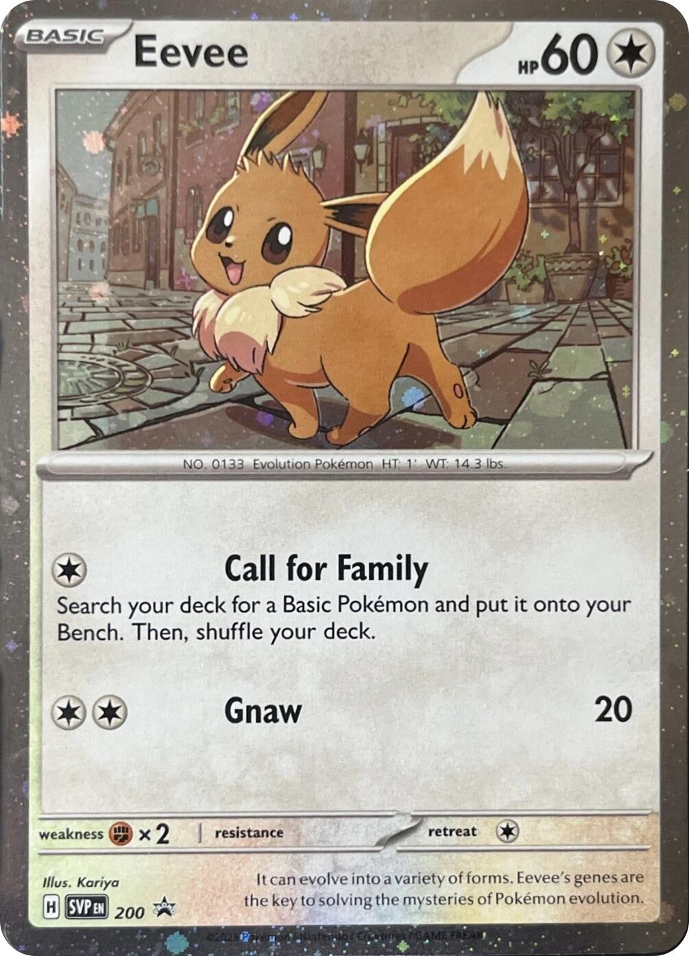 Eevee (200) (Cosmos Holo) [Scarlet & Violet: Black Star Promos] | L.A. Mood Comics and Games