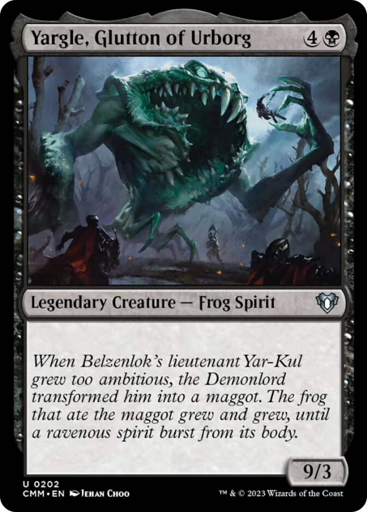 Yargle, Glutton of Urborg [Commander Masters] | L.A. Mood Comics and Games