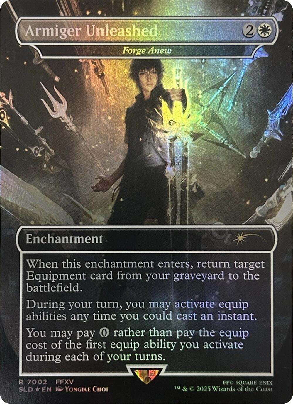 Armiger Unleashed - Forge Anew (Rainbow Foil) [Secret Lair Drop Series] | L.A. Mood Comics and Games