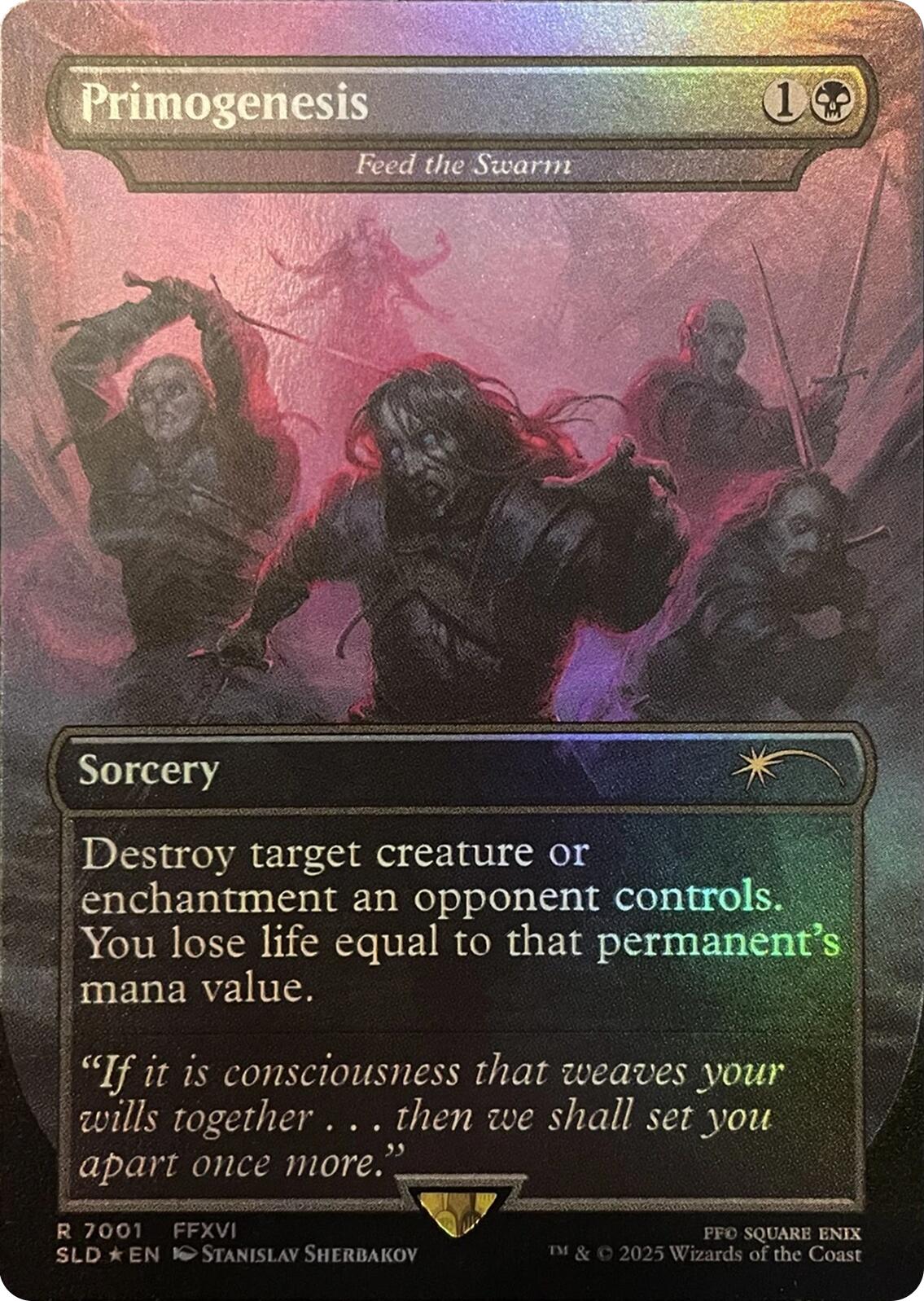 Primogenesis - Feed the Swarm (Rainbow Foil) [Secret Lair Drop Series] | L.A. Mood Comics and Games