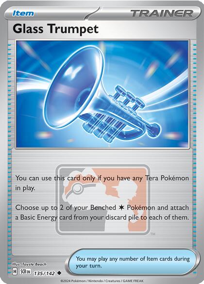 Glass Trumpet (135/142) [League & Championship Cards] | L.A. Mood Comics and Games