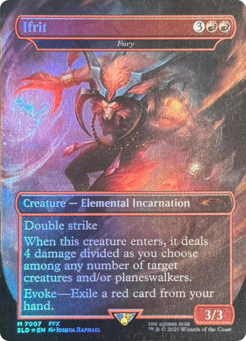 Ifrit - Fury (Rainbow Foil) [Secret Lair Drop Series] | L.A. Mood Comics and Games