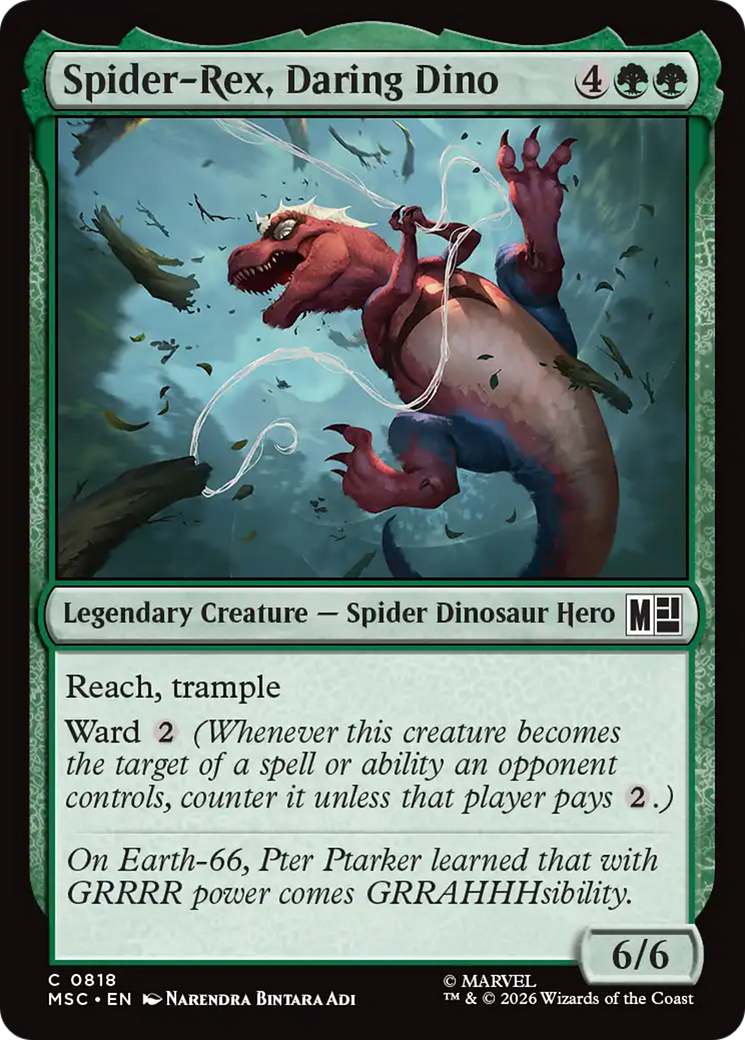 Spider-Rex, Daring Dino [Marvel Super Heroes Commander] | L.A. Mood Comics and Games