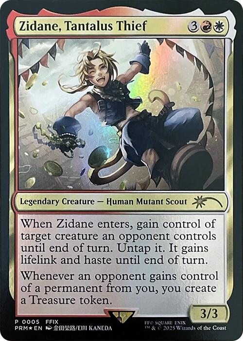 Zidane, Tantalus Thief [Wizards Play Network 2025] | L.A. Mood Comics and Games