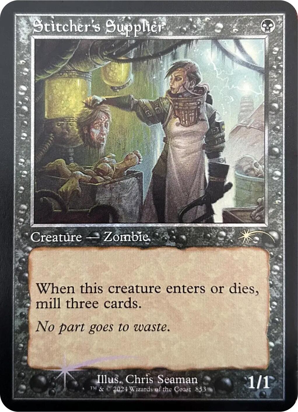 Stitcher's Supplier (Retro Frame) [Secret Lair Drop Series] | L.A. Mood Comics and Games