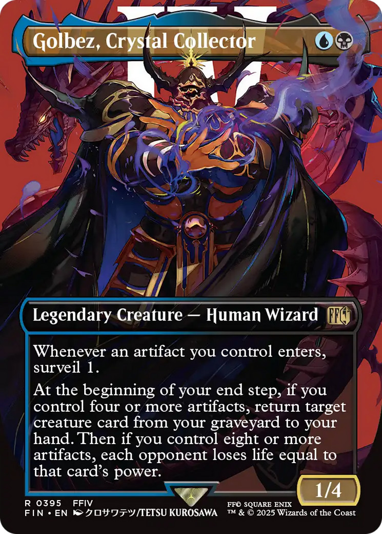Golbez, Crystal Collector (Borderless) [FINAL FANTASY] | L.A. Mood Comics and Games