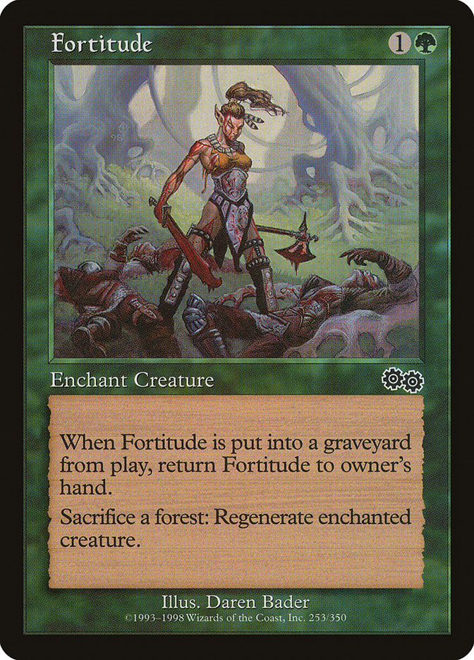 Fortitude [Urza's Saga] | L.A. Mood Comics and Games
