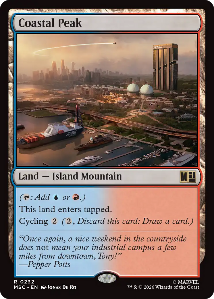 Coastal Peak [Marvel Super Heroes Commander] | L.A. Mood Comics and Games