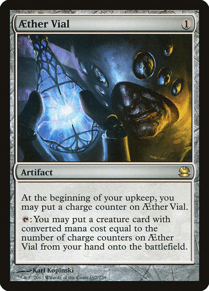 Aether Vial [Modern Masters] | L.A. Mood Comics and Games