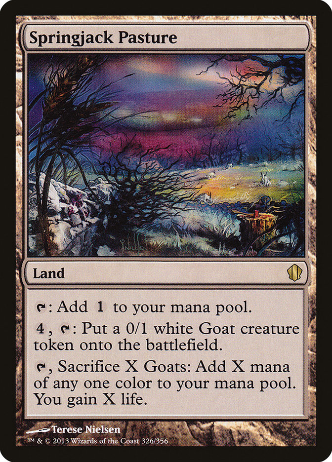 Springjack Pasture [Commander 2013] | L.A. Mood Comics and Games
