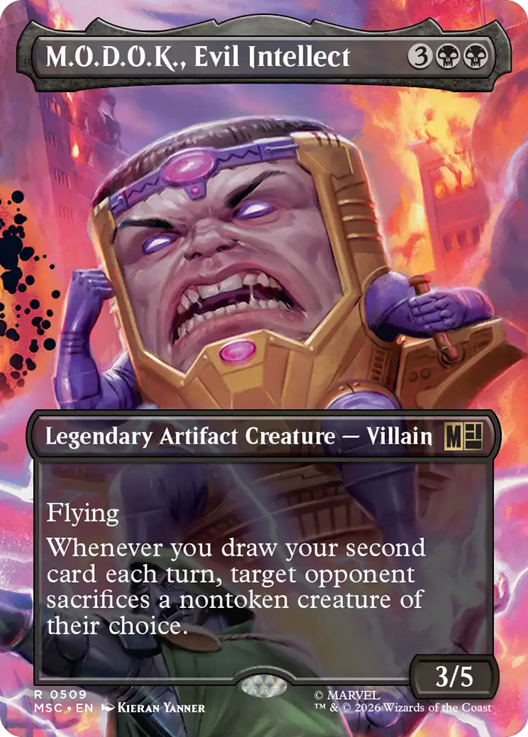 M.O.D.O.K., Evil Intellect (Borderless) [Marvel Super Heroes Commander] | L.A. Mood Comics and Games
