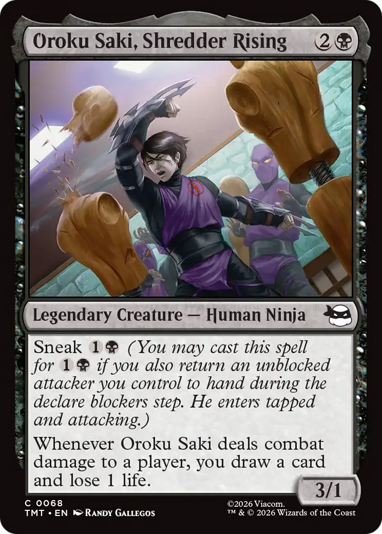 Oroku Saki, Shredder Rising [Teenage Mutant Ninja Turtles] | L.A. Mood Comics and Games