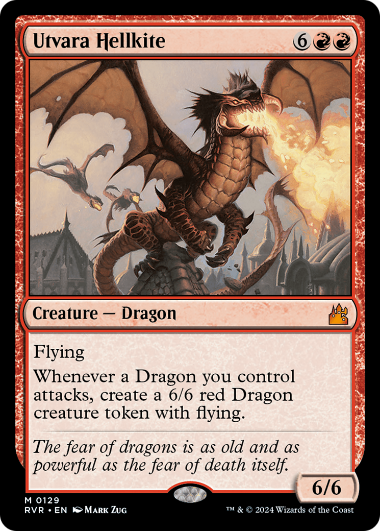 Utvara Hellkite [Ravnica Remastered] | L.A. Mood Comics and Games