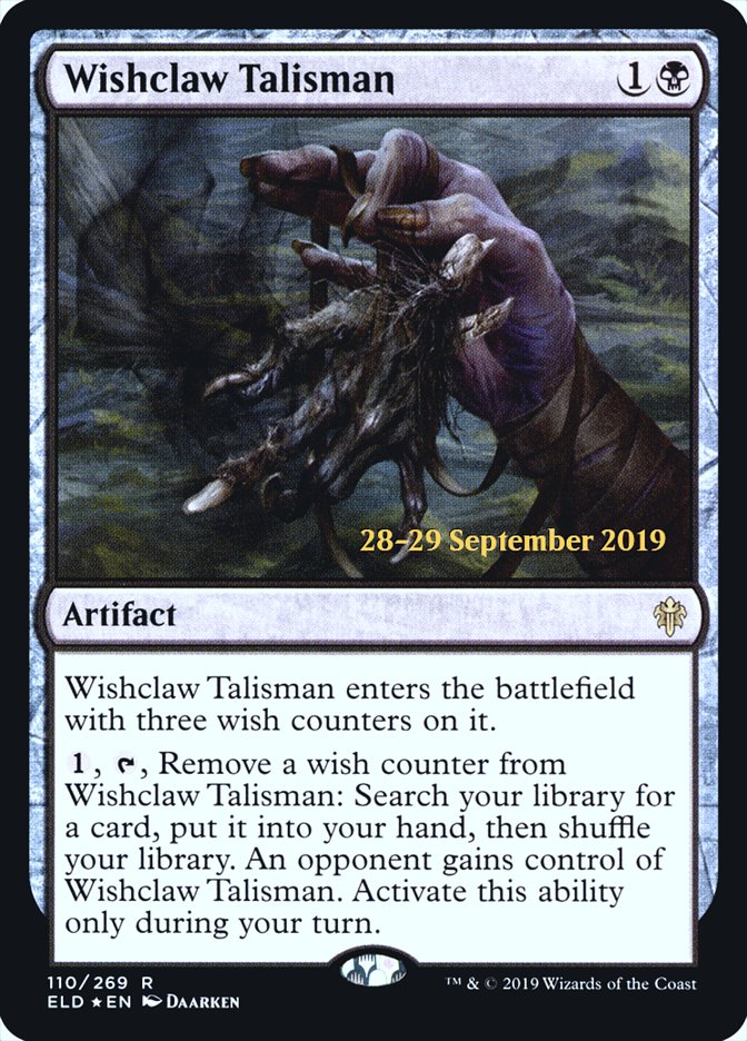 Wishclaw Talisman [Throne of Eldraine Prerelease Promos] | L.A. Mood Comics and Games