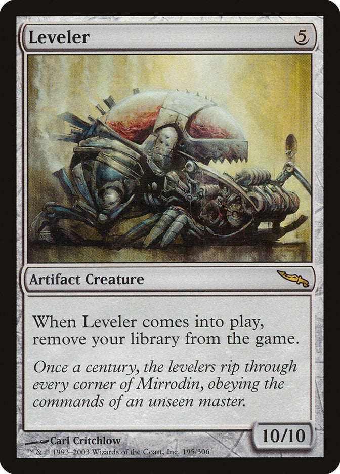 Leveler [Mirrodin] | L.A. Mood Comics and Games