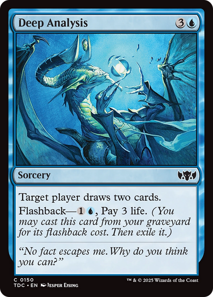 Deep Analysis [Tarkir: Dragonstorm Commander] | L.A. Mood Comics and Games