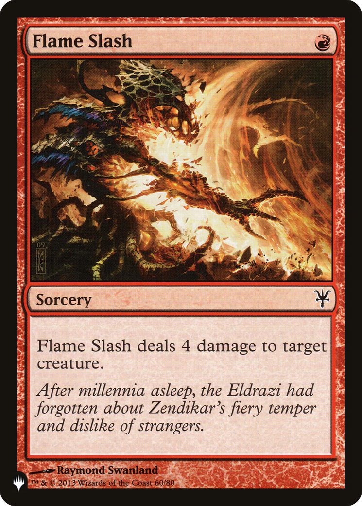 Flame Slash [The List] | L.A. Mood Comics and Games
